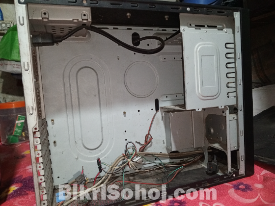 2 ta pc case and cpu fan 2 ta sell hoba